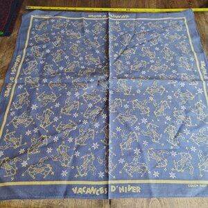 Vintage Japanese Scarf